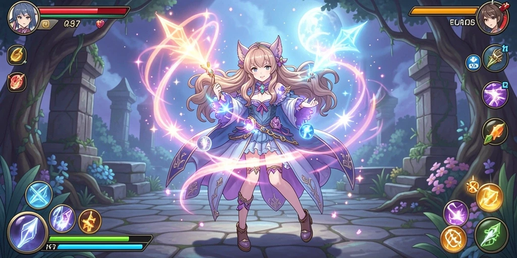 king123 - Screenshot kedua menampilkan karakter baru dalam gameplay.