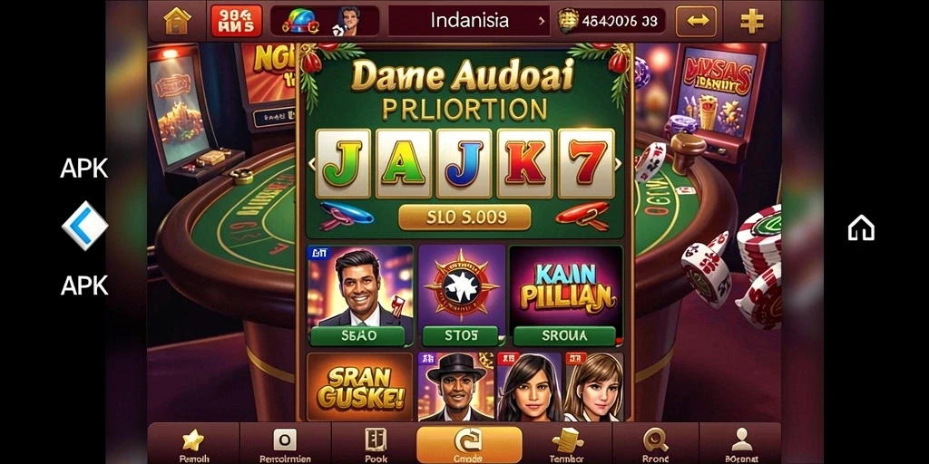 toto777 - Screenshot menunjukkan fitur sosial yang memungkinkan interaksi antar pemain.